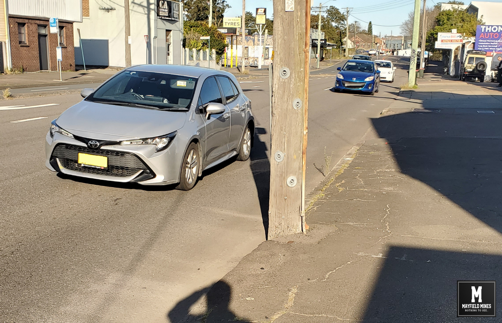 Telegraph Pole Repair Street Level