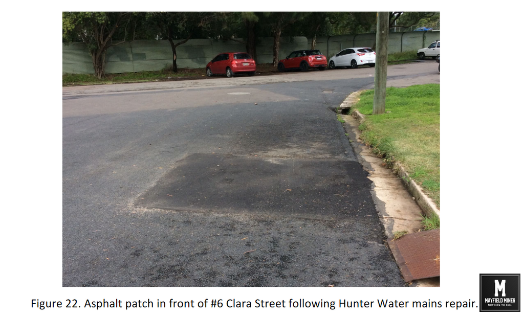 Clara Street - Hunter Water Repair