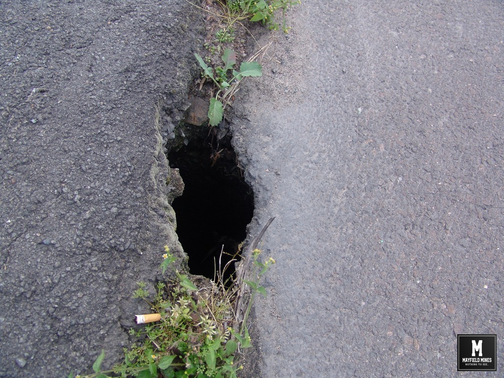 Sinkhole 2012 Maitland Road Mayfield