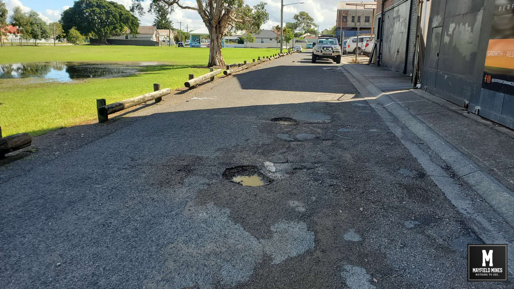 Myola Street Potholes and Litchfield Partk Flooding